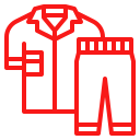 Comfortable-clothe icon